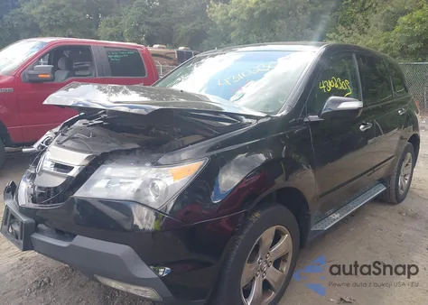 2008 Acura Mdx Sport Package from USA, damaged, VIN 2HNYD287X8H555396
